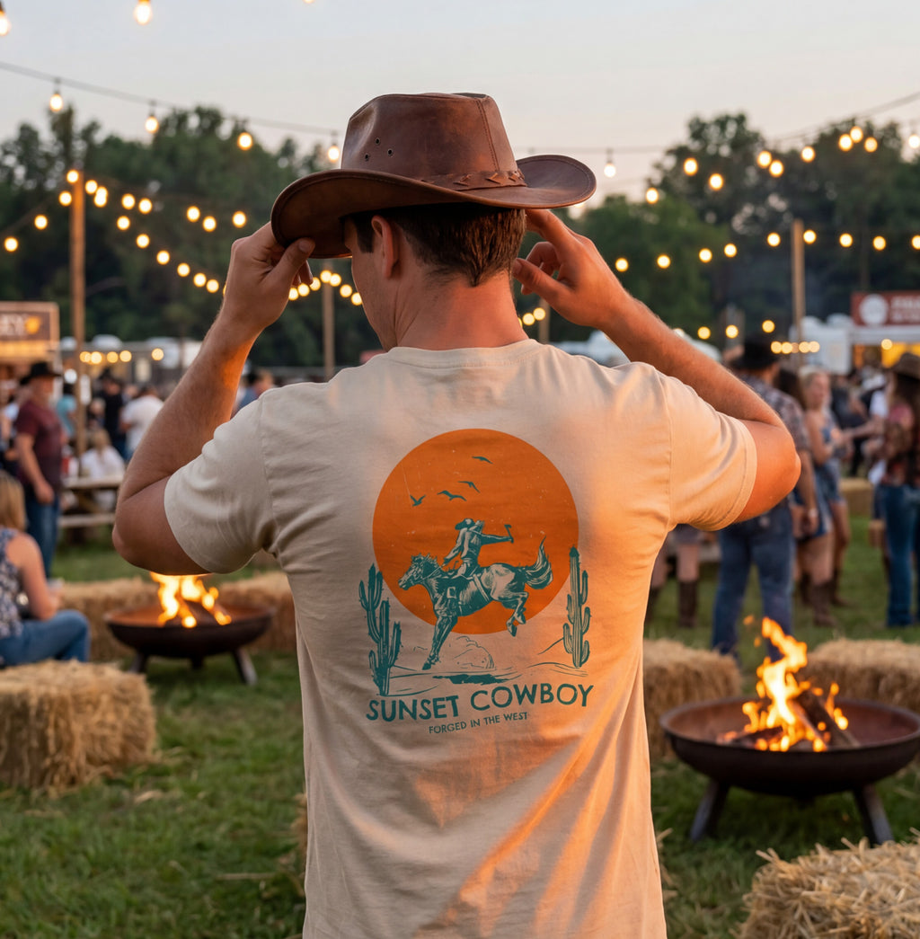 Sunset Cowboy | Unisex T-Shirt